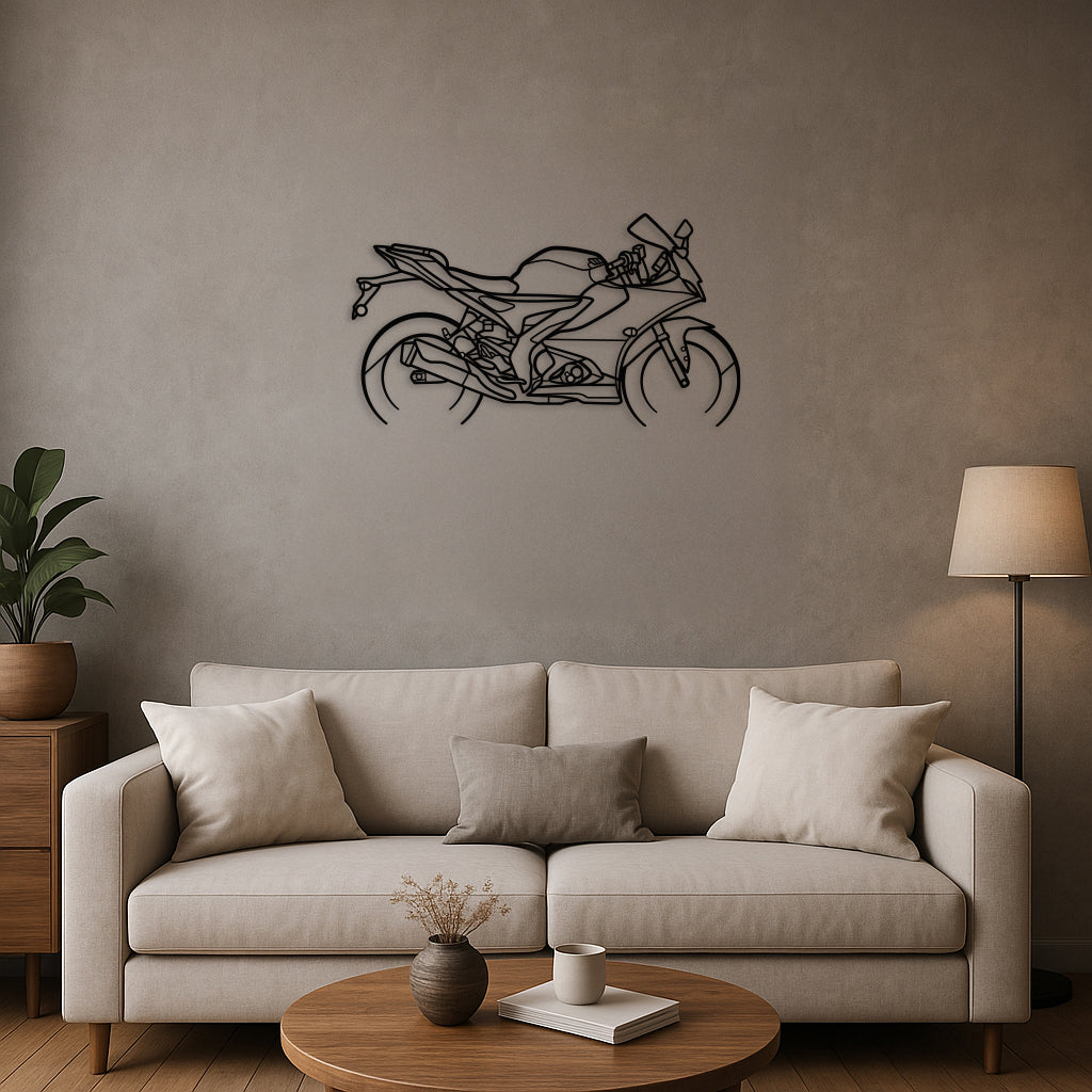 Standard 2020 R15 Silhouette Metal Wall Art
