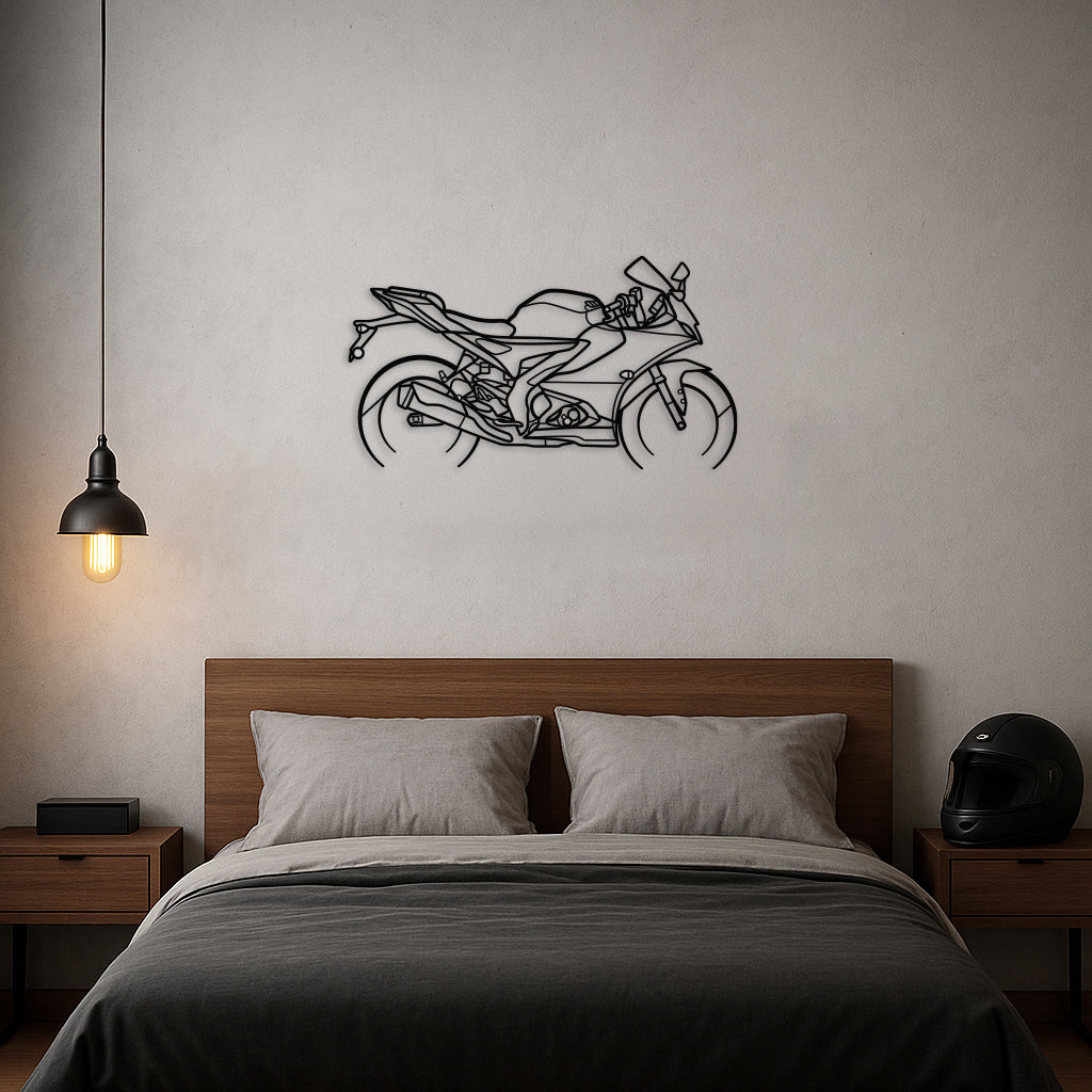 Standard 2020 R15 Silhouette Metal Wall Art