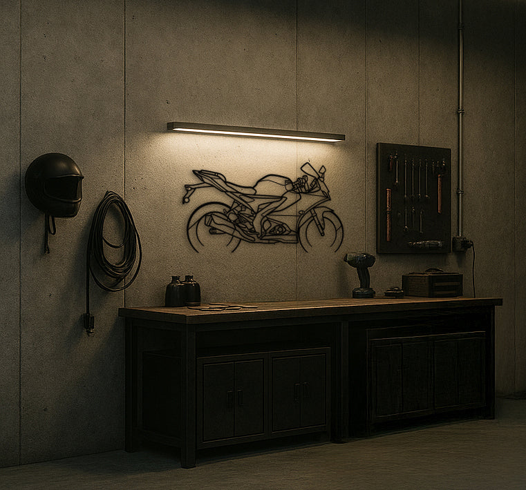 Standard 2020 R15 Silhouette Metal Wall Art