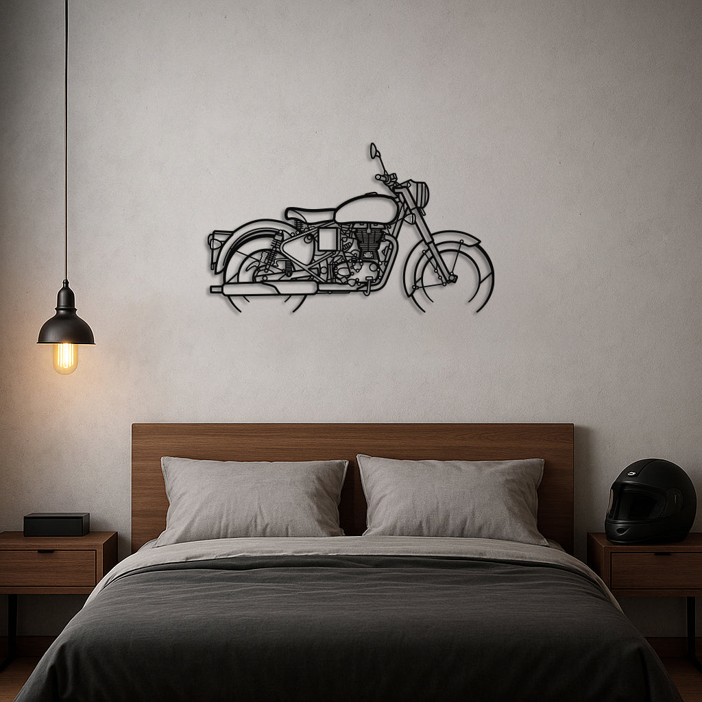 Standard 2015 Bullet Silhouette Metal Wall Art