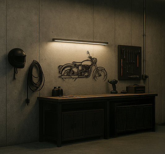 Standard 2015 Bullet Silhouette Metal Wall Art