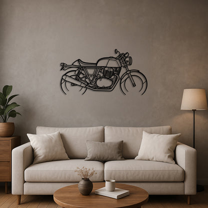 Standard 2019 GT650 Silhouette Metal Wall Art