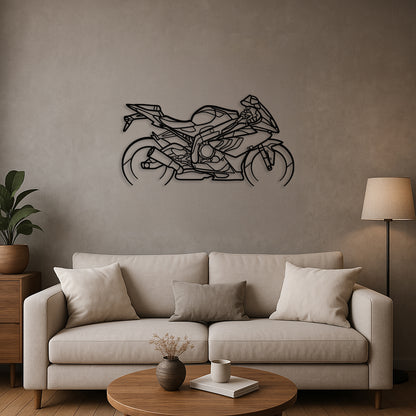 Standard Gen 2 S1000RR Silhouette Metal Wall Art