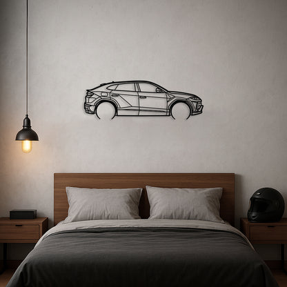 Standard Silhouette Metal Wall Art based on Urus
